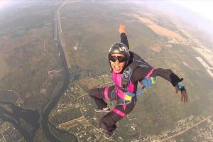 Skydiving Proposal (drops the ring)