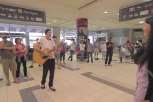 Surprise Airport Wedding Proposal