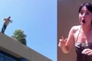 Guy Attempting Marriage Proposal Falls Off Building