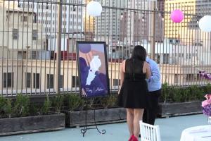 Romantic Rooftop Proposal