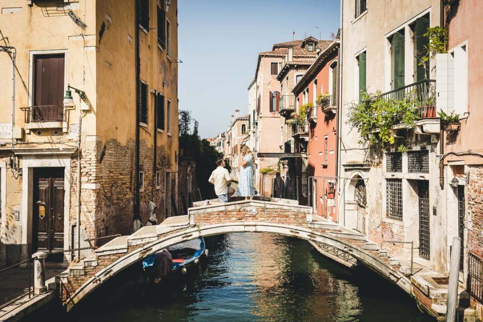 Venice Proposal Photoshoot