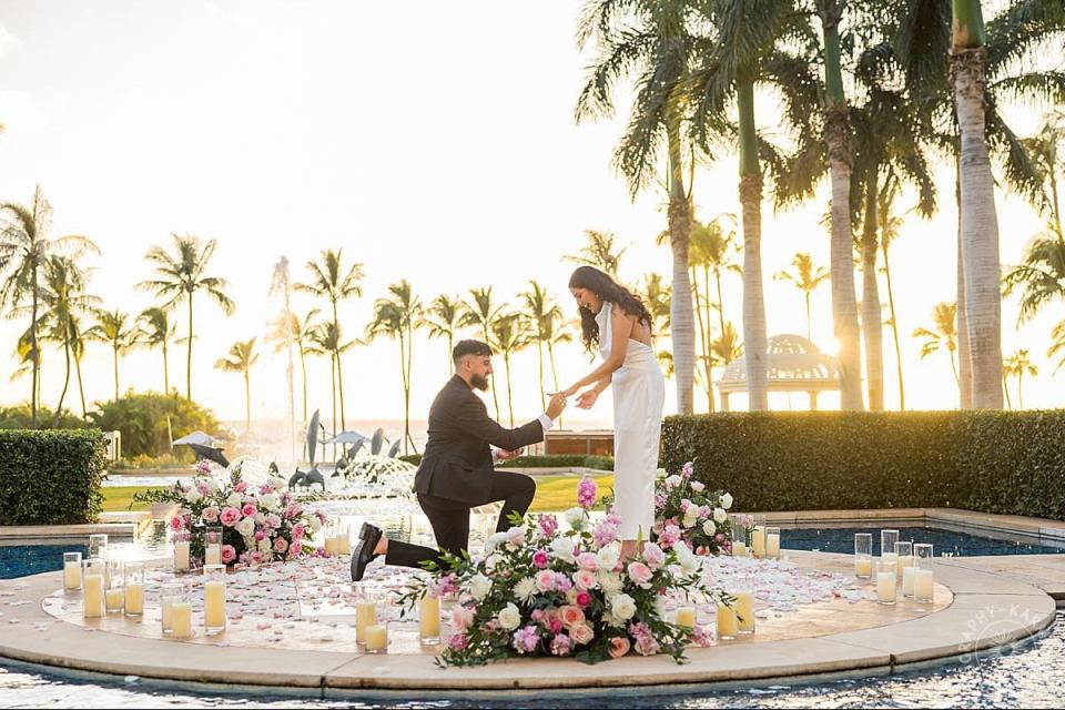 Maui proposal at Grand Wailea
