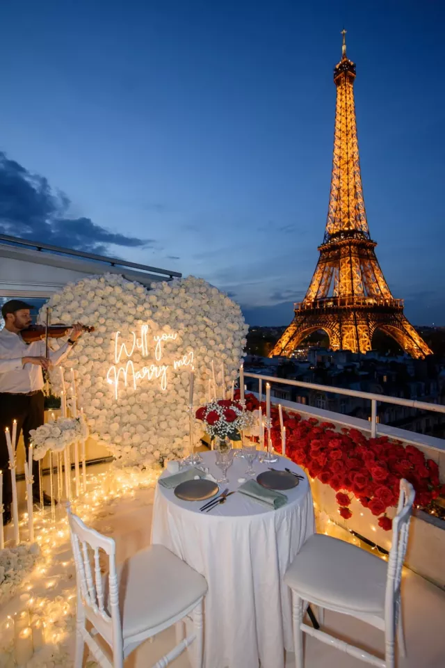 The closest private terrace to the Eiffel Tower you’ve ever seen