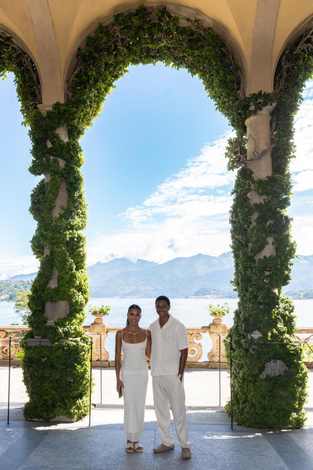 Romantic Lake Como proposal at Villa del Balbianello, famous for its Star Wars filming scenes